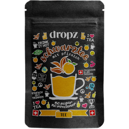 Dropz Microdrink Tea - Thé Noir Pêche - 20 pièces