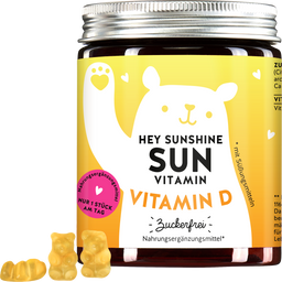 Hey Sunshine Sun Vitamins con D3, Senza Zucchero