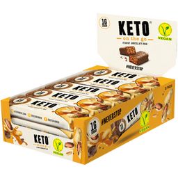 Ketofabrik Barre Chocolatée - Peanut Chocolate - Boîte de 15