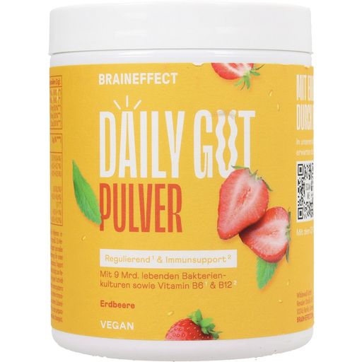 Braineffect DAILY GUT Pulver - Erdbeere