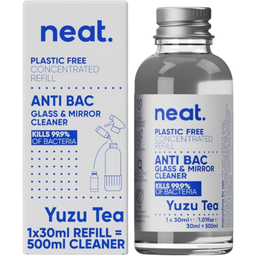 Antibacterial Glass & Mirror Cleaner Concentrated Refill - Yuzu Tea - 30 ml