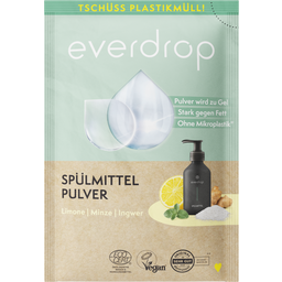 everdrop Spülmittel Pulver Sachet - Limone, Minze & Ingwer