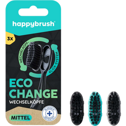happybrush Têtes Interchangeables Eco Change - 3 pièces