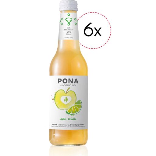 Pona Bio-Fruchtsaft Apfel-Limette