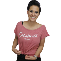 Younited Cultures T-Shirt "Celebrate Migration" - Rose