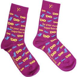 Younited Cultures Be Your Own Superhero Socks
