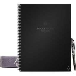 Rocketbook Quaderno Riutilizzabile Fusion Letter A4 - nero