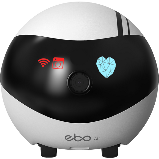 Enabot Ebo AIR AI Family Companion Robot - 1 Pc