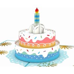 Lovepop Rainbow Birthday Cake - Pop-Up Card