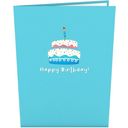 Lovepop Rainbow Birthday Cake - Pop-Up Card - 1 Pc