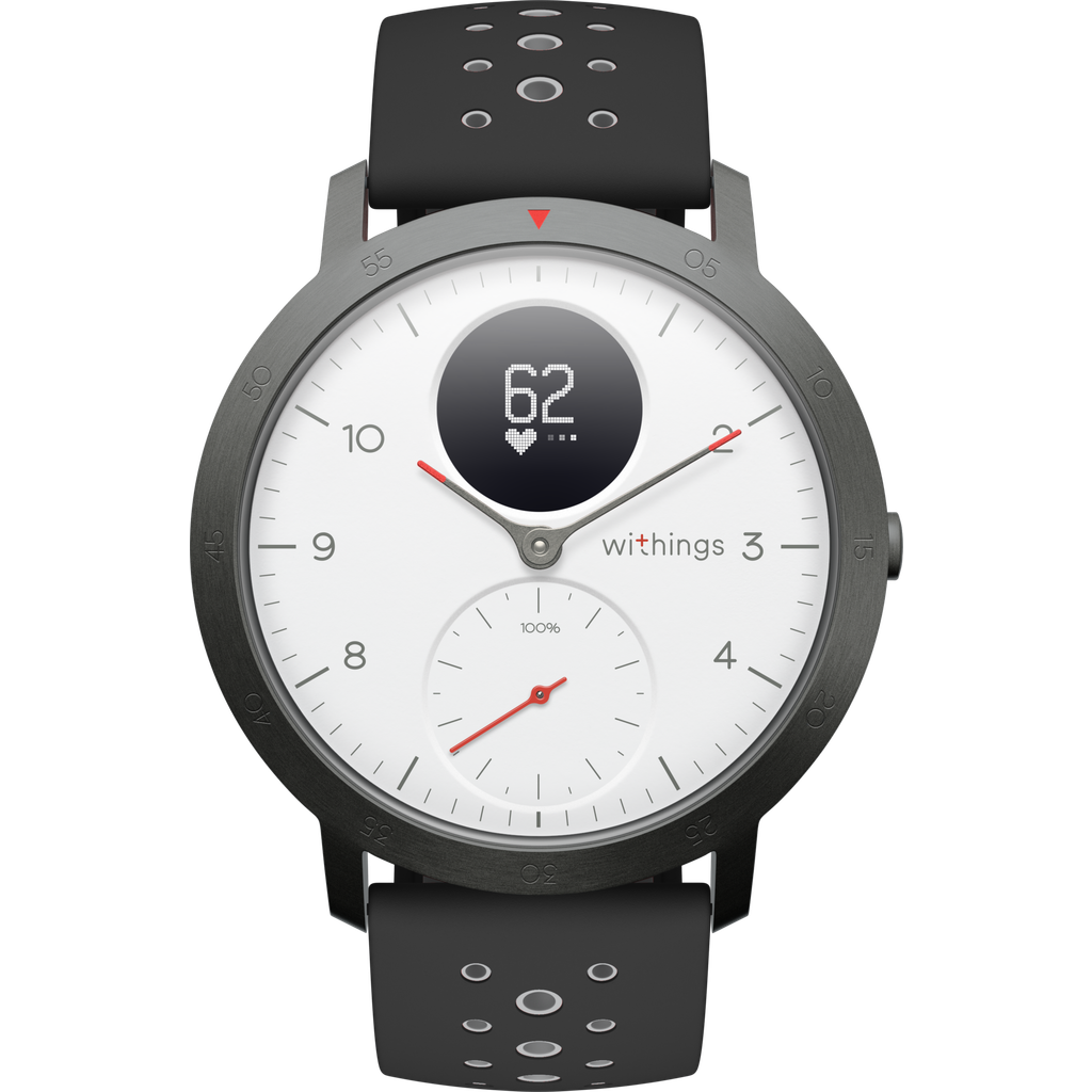 Withings Steel HR Sport Hybrid Smartwatch , White