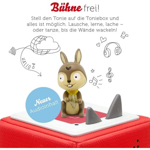 GERMAN - Tonie Audio Figure- 24 Lieblings-Kinderlieder - Kindergartenlieder (Neue Edition) - 1 Pc