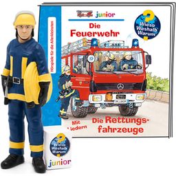GERMAN - Tonie Audible Figure - Wieso Weshalb Warum Junior - Die Feuerwehr/Die Rettungsfahrzeuge - 1 Pc