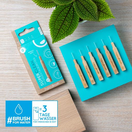 happybrush SuperClean Interdental Brushes - ISO 2