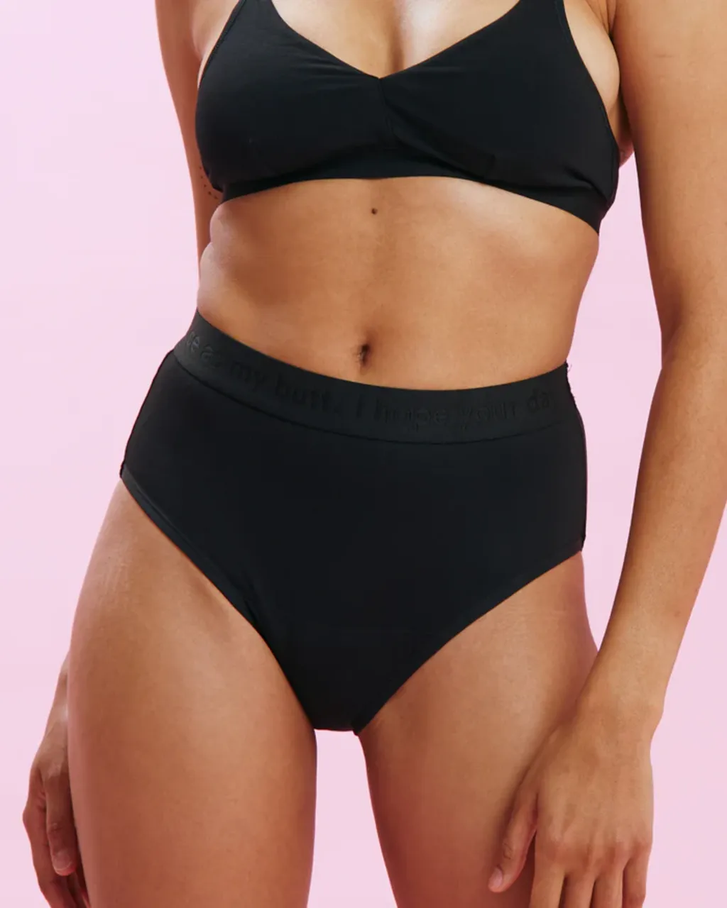 The Female Company Period Underwear - High Waist Basic Black Extra Strong -  42things